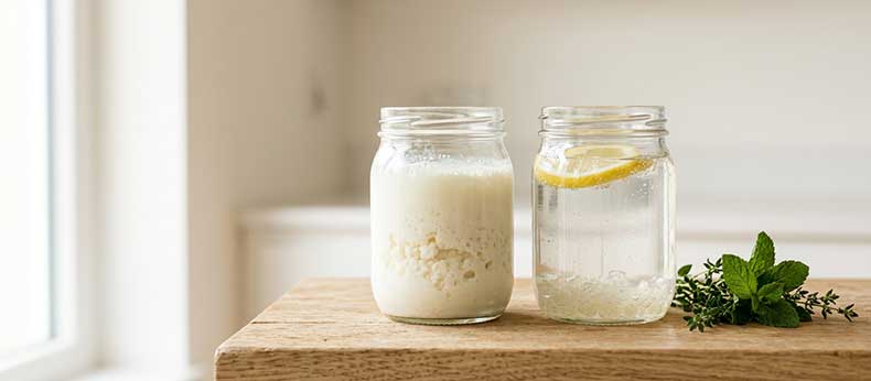 Cultivos vivos de kéfir de leche y kéfir de agua NutriBrew, alternativa a Kefiralia en España