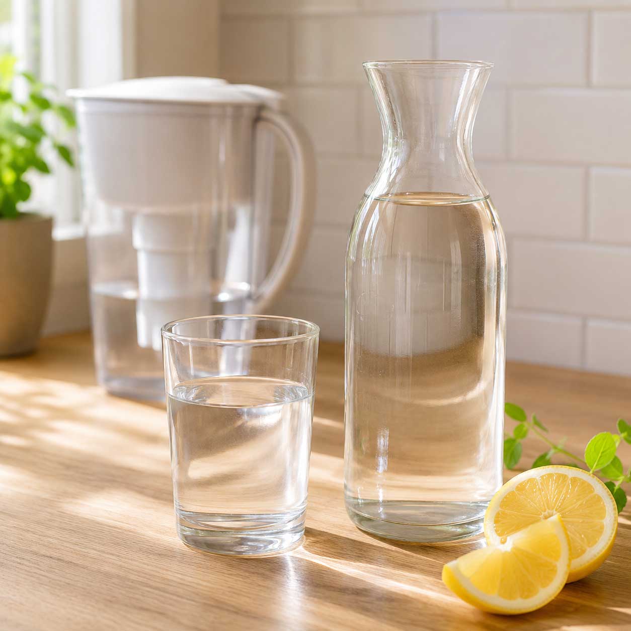 Comparativa de agua filtrada y agua del grifo para fermentar kéfir en España