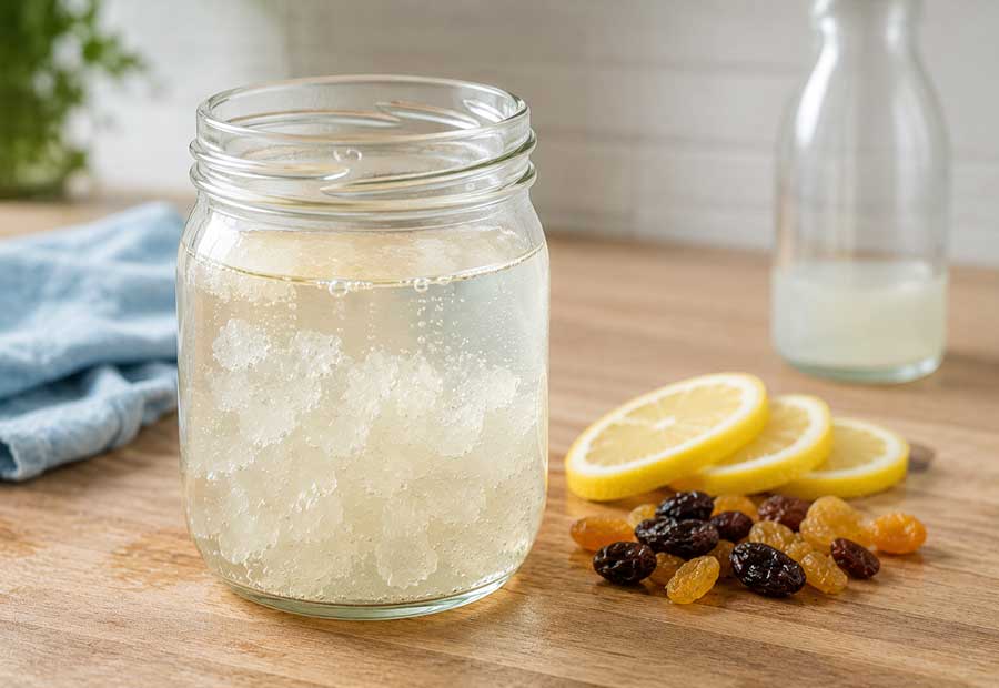 Nódulos de kéfir de agua vivos NutriBrew