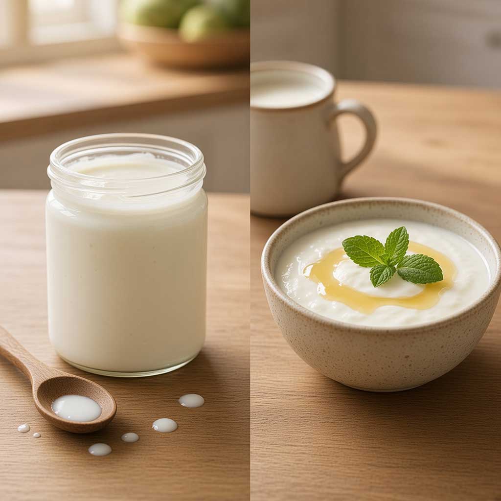 Yogur de cabra casero, alternativa natural al yogur de cabra de Mercadona